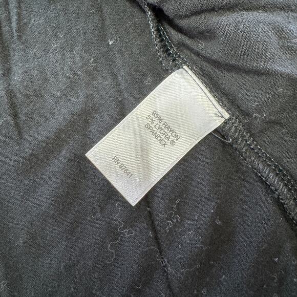 J.Jill Cardigan Womens Medium Petite Black Knit Split Back Sweater - Picture 5 of 10